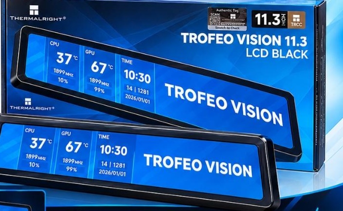 Thermalright Trofeo Vision 11.3" LCD - Black