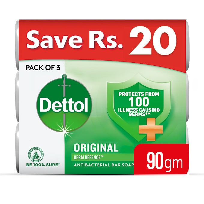 Dettol Soap Original 90g Pack