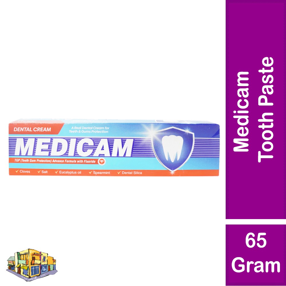 Medicam Toothpaste Brush Pack 65g