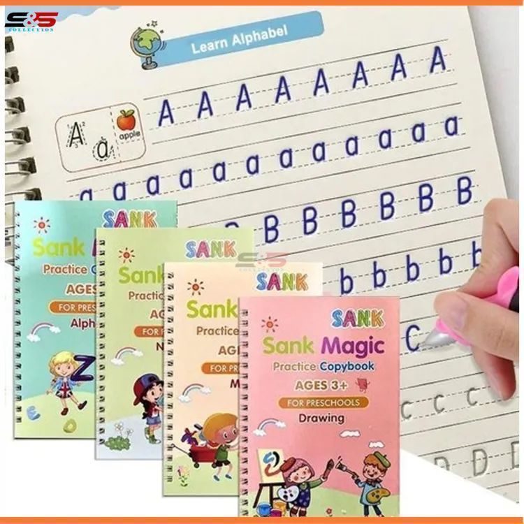 Sank Magic Practice Book Pack of 4