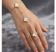 Golden Floral Anja