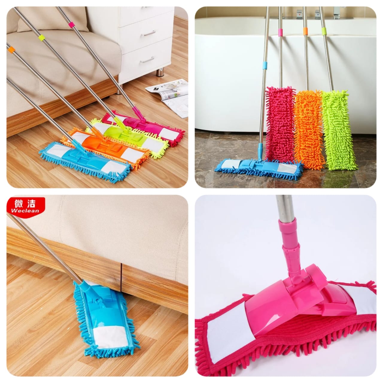 Flat Dry Cleaning Mop