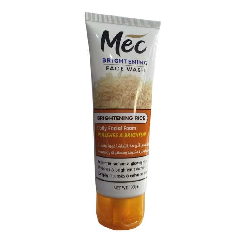 Mec Facewash Brightening Rice 100GM