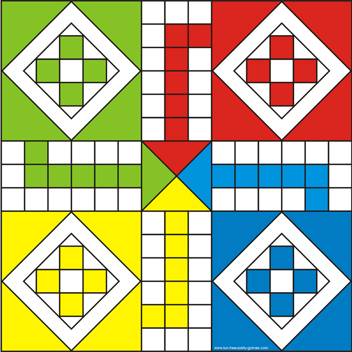 Magnetic Folding Ludo