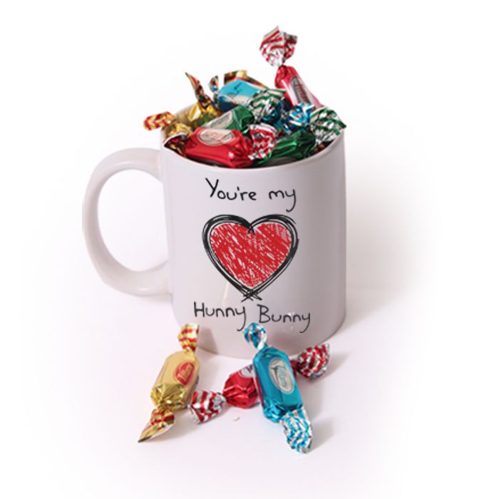 Hunny Bunny Mug with Candies
