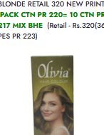 Olivia Hair Colour 06 Ash Blonde New Print