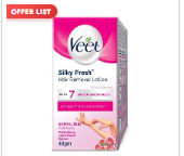 Veet Hair Removal Lotion Normal Skin Pink 40g Small Pack