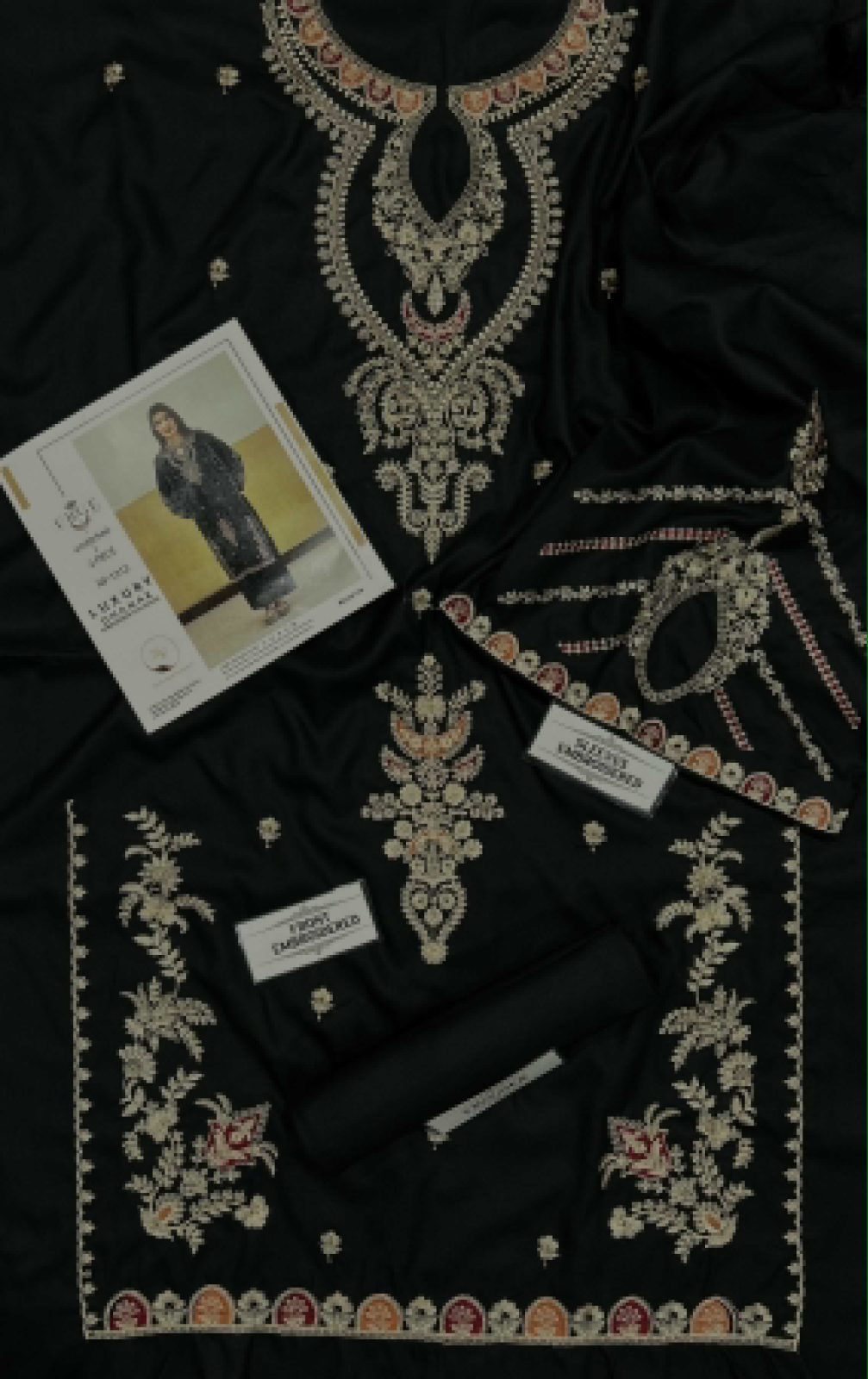 Urge Pret Dhanak Embroidered 2PC Suit D#NF1312 - DESIGN 02