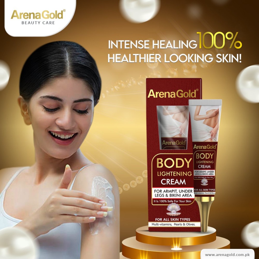 Arena Gold Whitening Cream