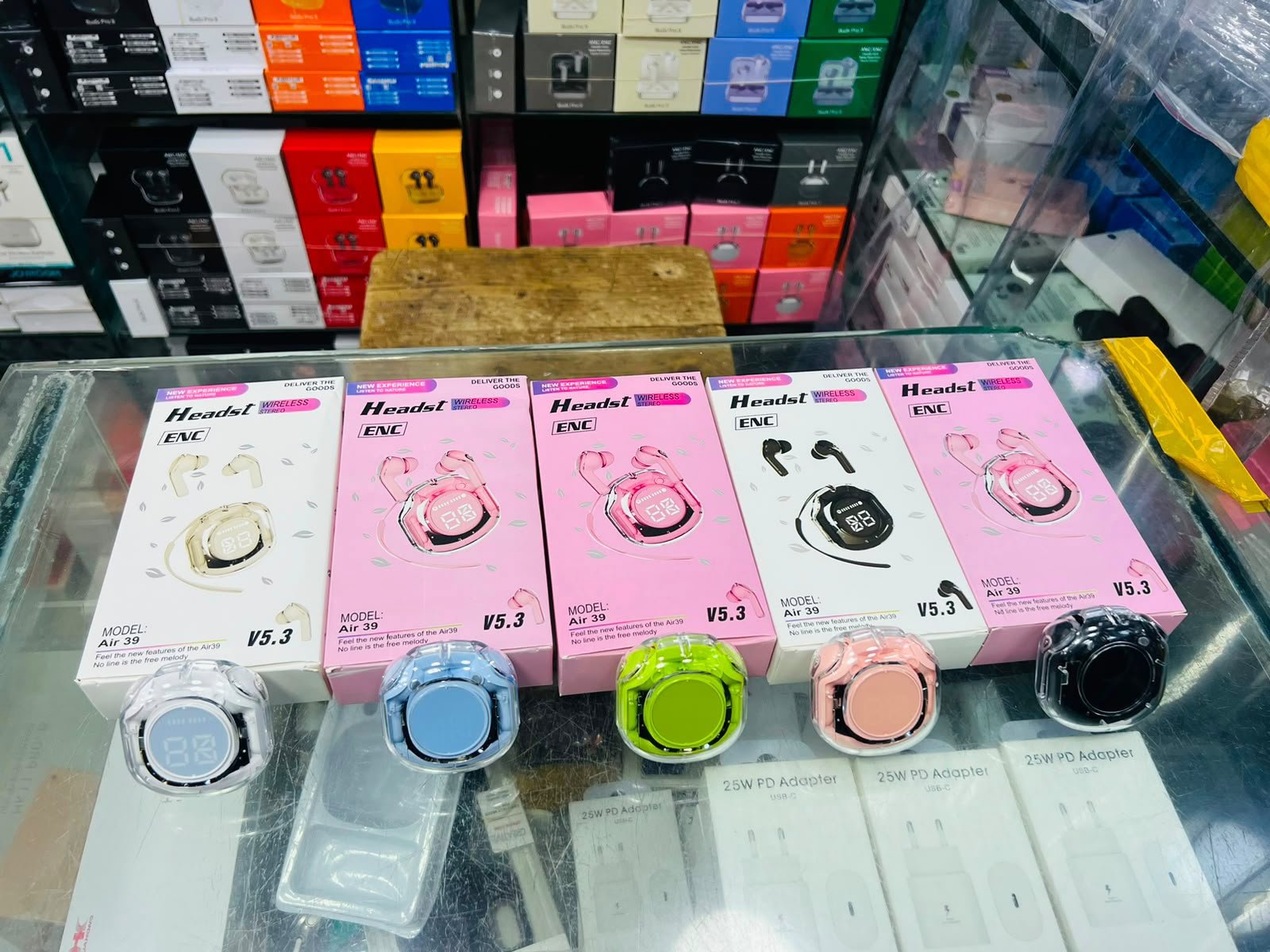 Air 39 V5.3 Wireless Earbuds ENC (Headst)