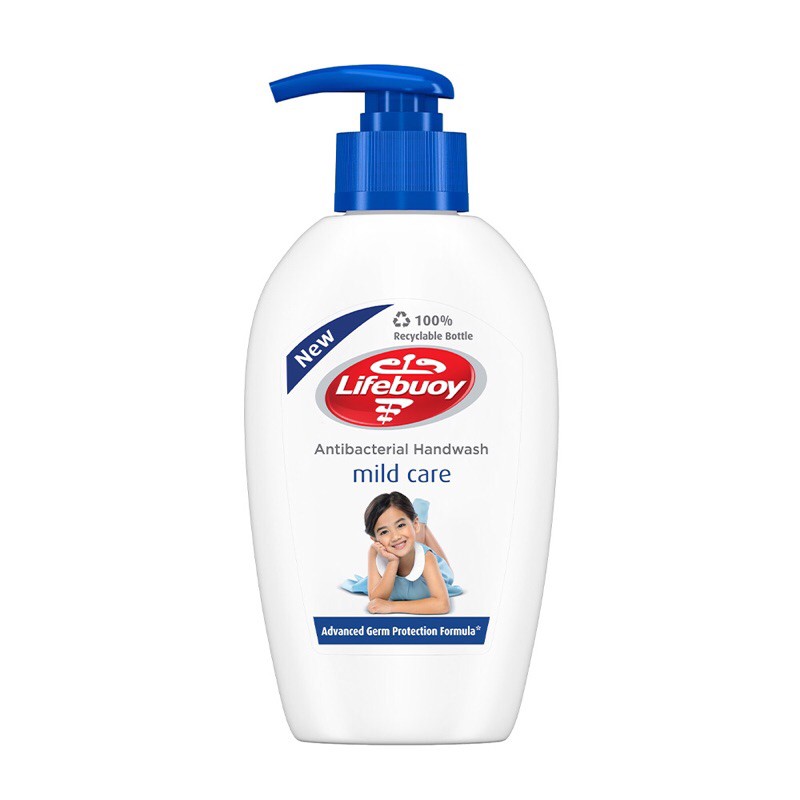 Lifebuoy Handwash Germ Protection Blue Mild Care 200ml