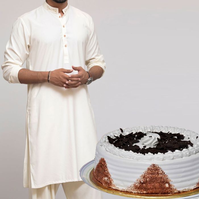 Kurta With Cake