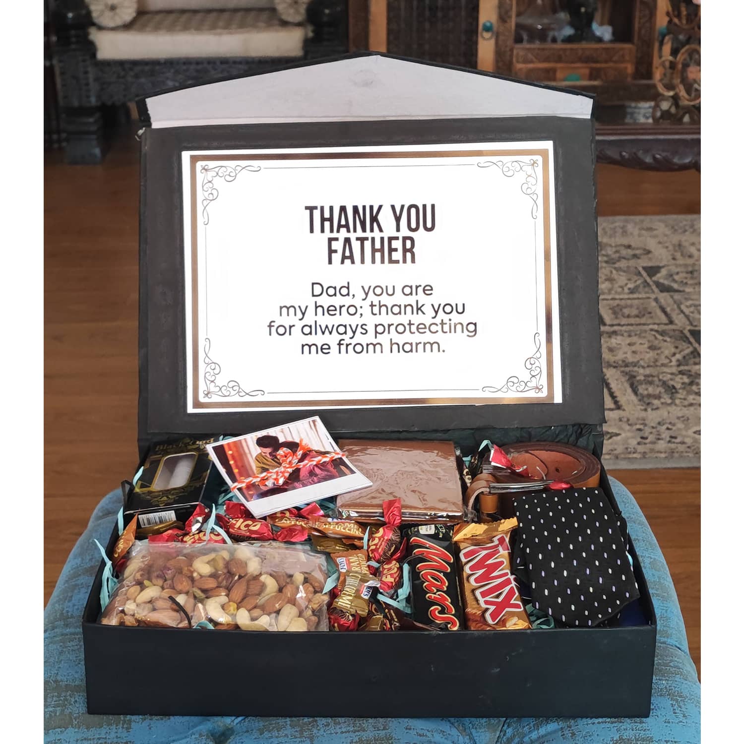 Personalized Greatest Father Box