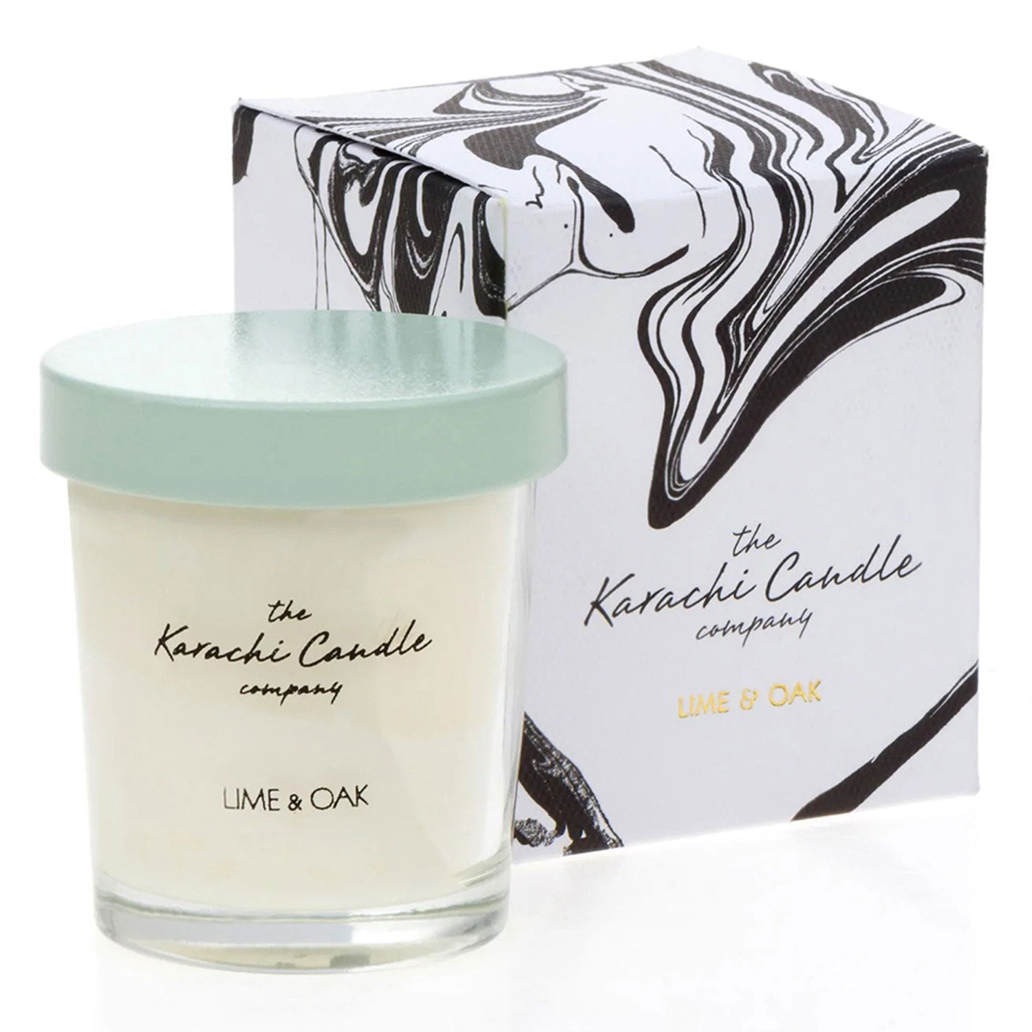 Lime & Oak - Mini Candle Jar