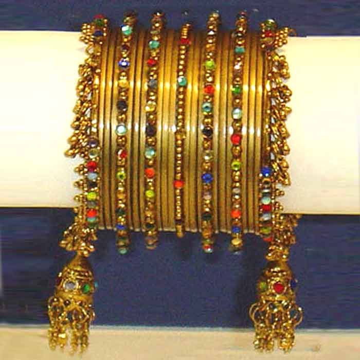 Golden Kara with Choori