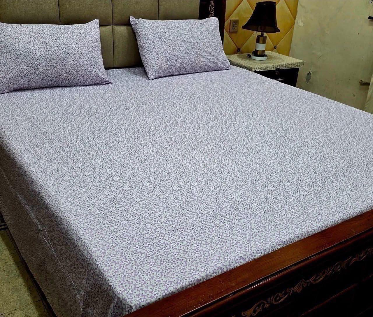 4pc Cotton BedSheet Set 60x90" - Design 3