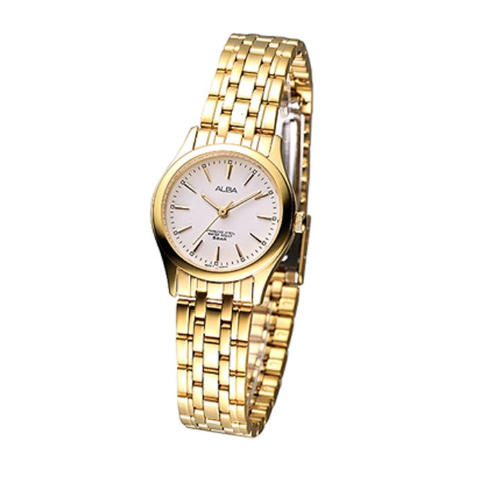 Alba Golden Stainless Steel Watch