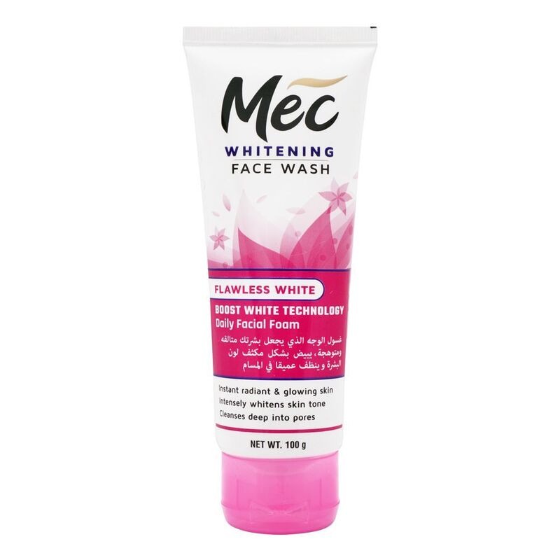 Mec Facewash Flawless White 100GM