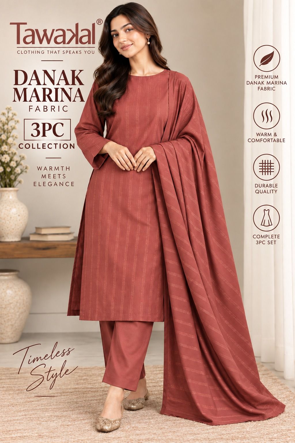 Marina 3pc Velvet Lining - Color 3
