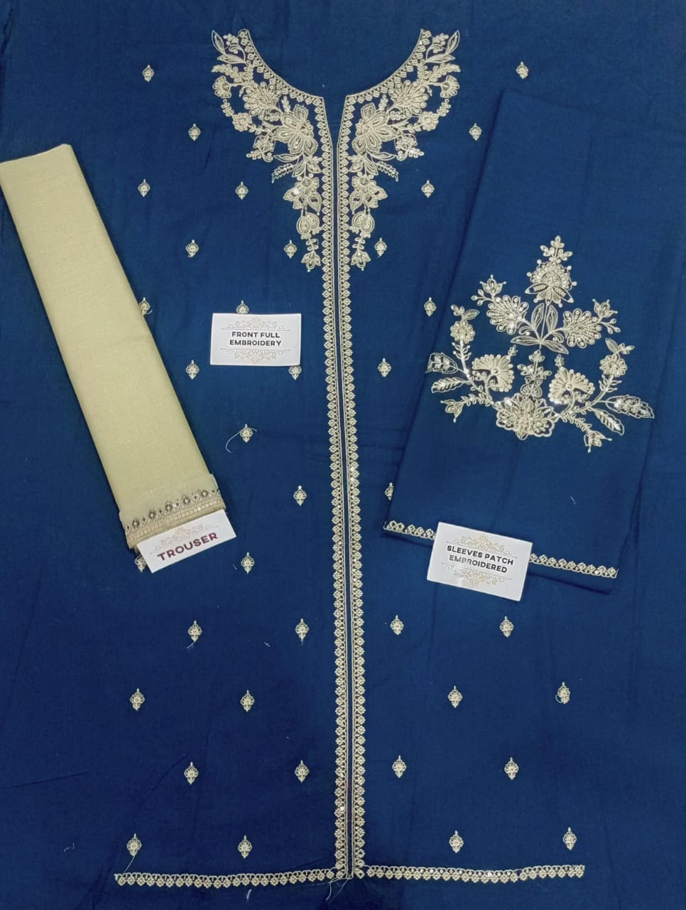 Dhanak Embroidered 2pc - DESIGN 27