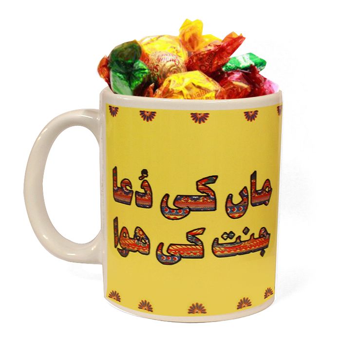 Maa Ki Dua Mug with Chocolates