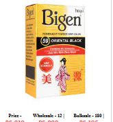 Bigen Hair Colour 59 Oriental Black