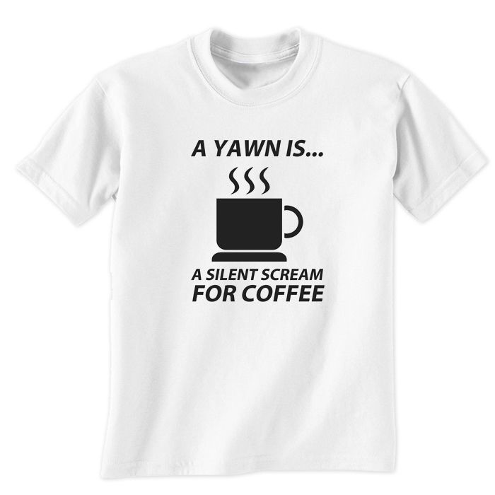 Silent Scream For Coffee Lovers T-Shirt