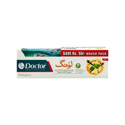 Doctor Toothpaste 65g Brushpack