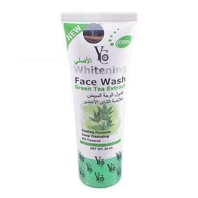 Yc Whitening Face Wash Green Tea 50ml