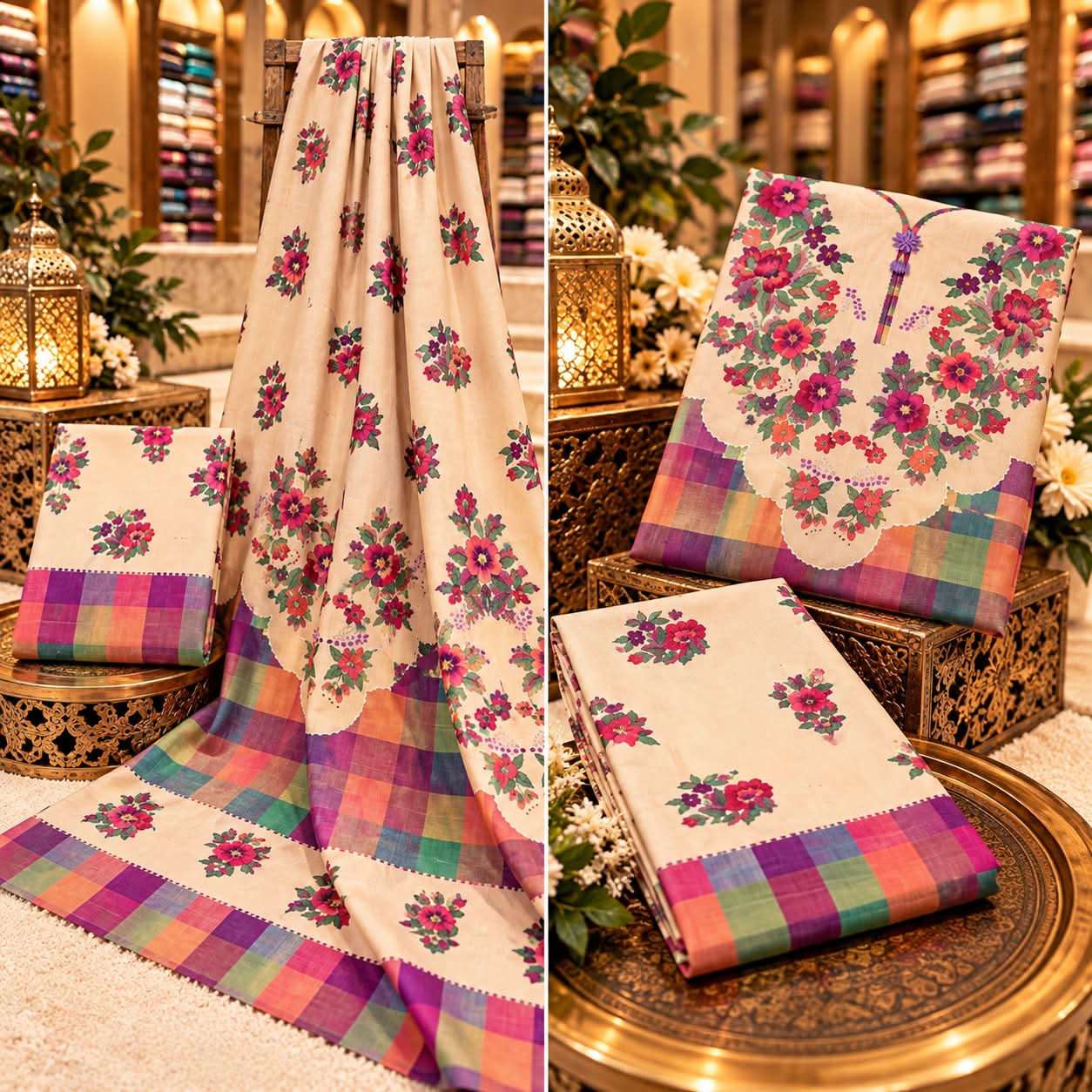 Printed Khaddar 2pc - DESIGN 06