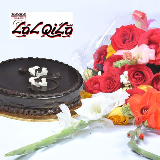 Cake N Flowers With Dinner Vouchers