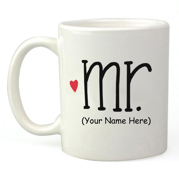 Personalized Mr. Mug