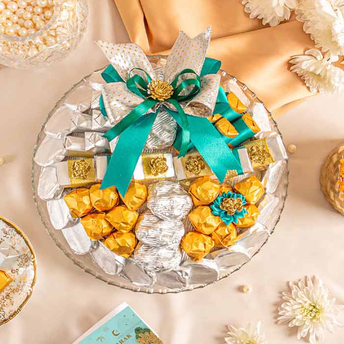 Lals Glass Chocolate Platter