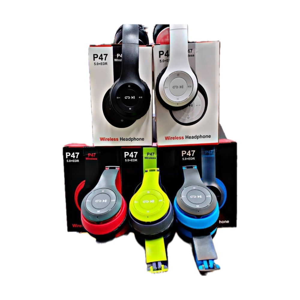 P47 Wireless Bluetooth Headphone (Assorted Colors)