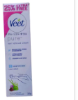 Veet Hair Removal Cream Sensitive Skin Blue 32g Small Extra Free