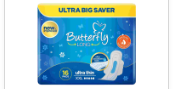 Butterfly Sanitary Pads Double XL 16pcs - 10 Pr 346