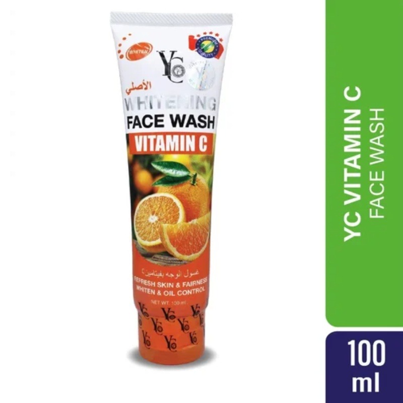 Yc Whitening Face Wash Vitamin C 100ml