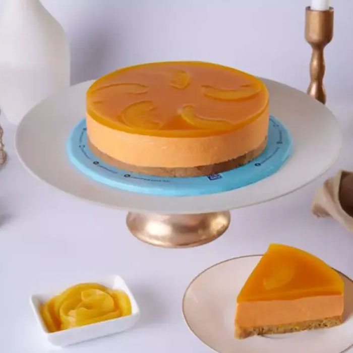 Peach & Orange Cheesecake 1.5 LBS