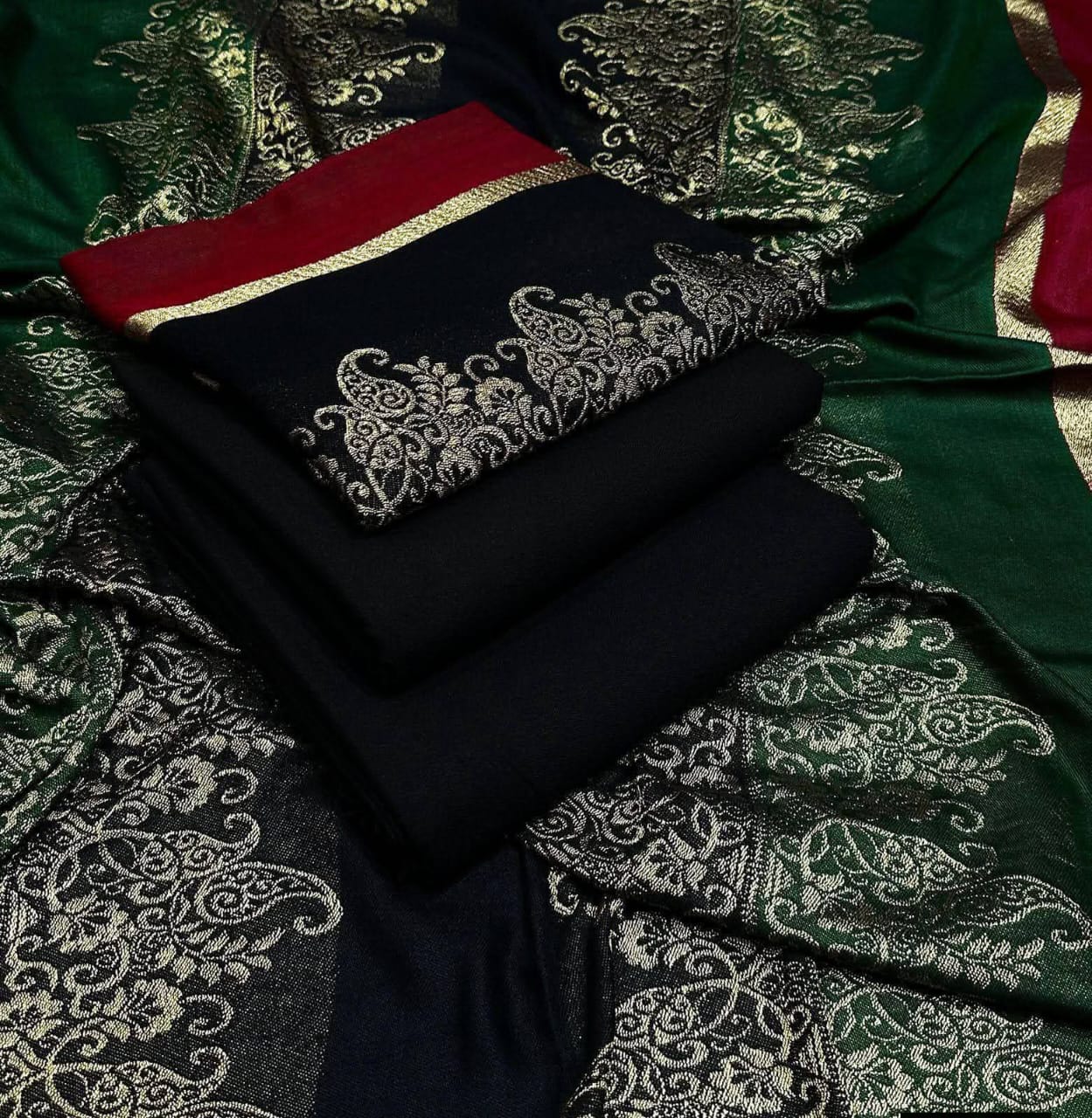 Libas e Yousaf Karandi Khaddar Unstitched Suit - DESIGN 07