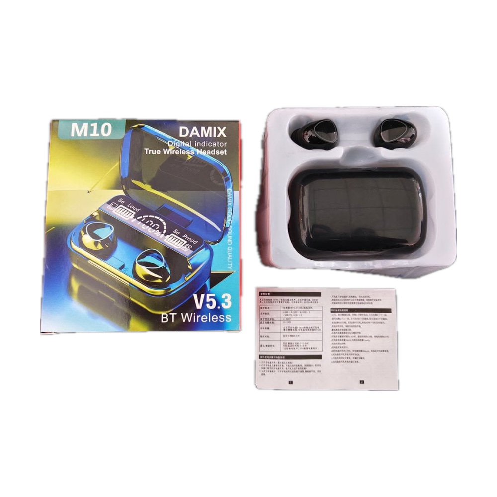 M10 TWS Earbuds (Original Damix Series V5.3)
