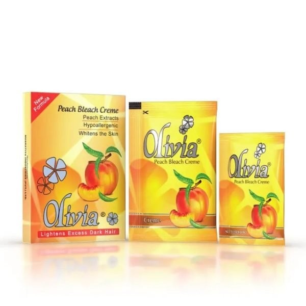 Olivia Bleach Cream Peach Sachet Box 24pcs