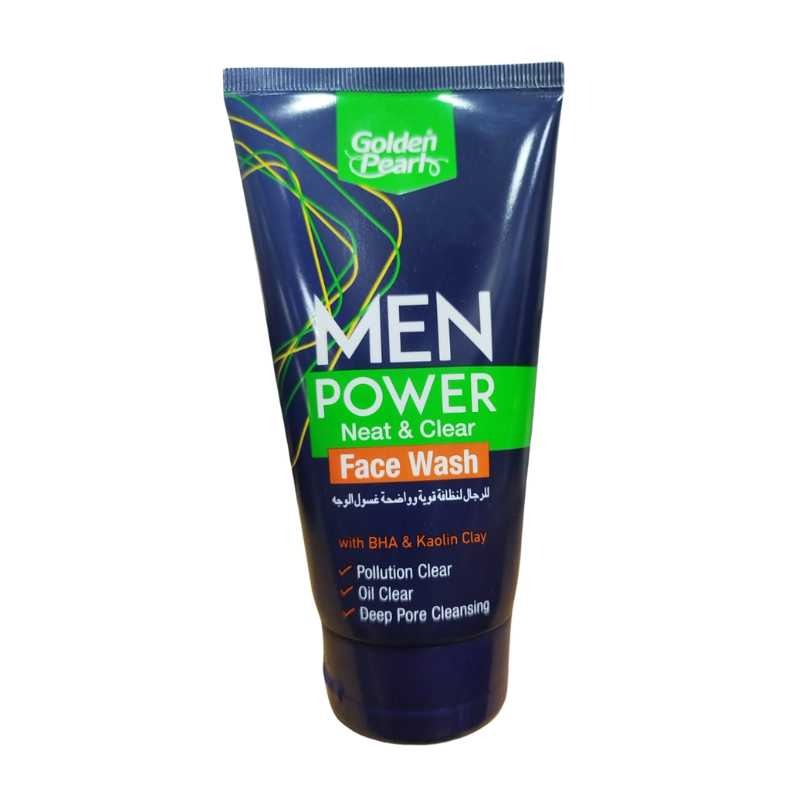 Golden Pearl Men Power Neat And Clear Face Wash 75ml