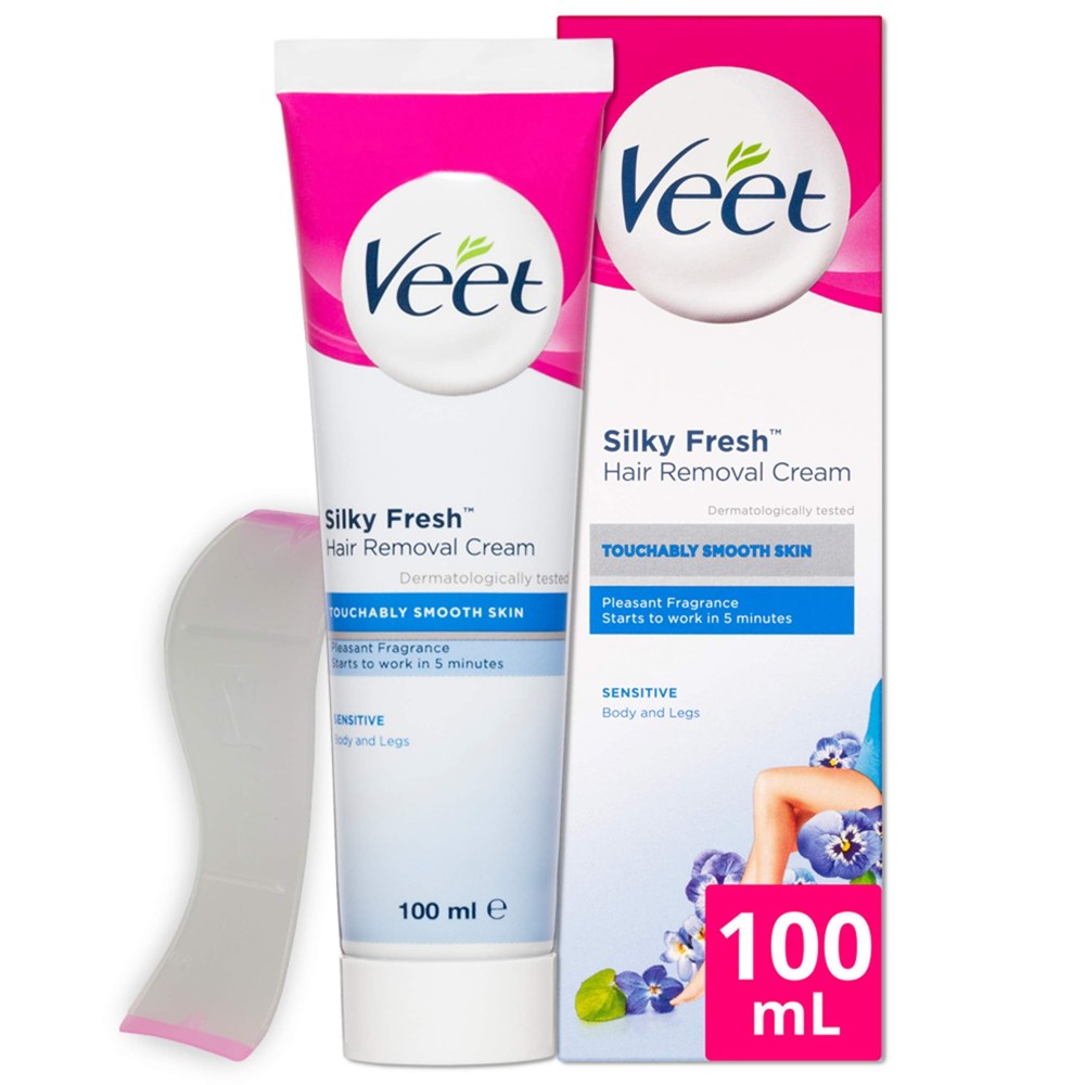 Veet Cream Blue Sensitive Medium 63G Extra Free