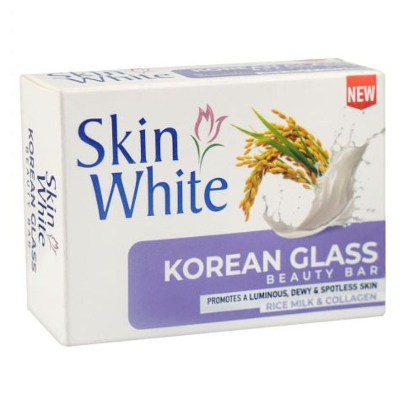 Skin White Korean Glass Beauty Bar Soap 120g