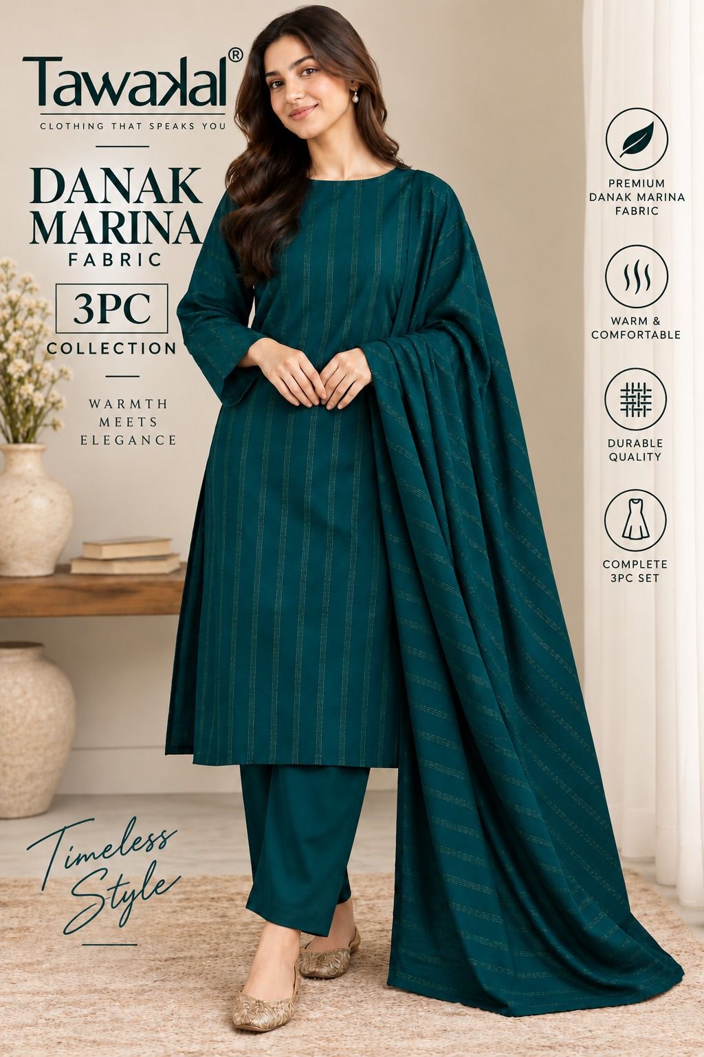 Marina 3pc Velvet Lining - Color 9