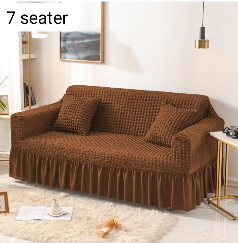 Persian Jersey Bubble Sofa Cover 7 Seater - DESIGN 04