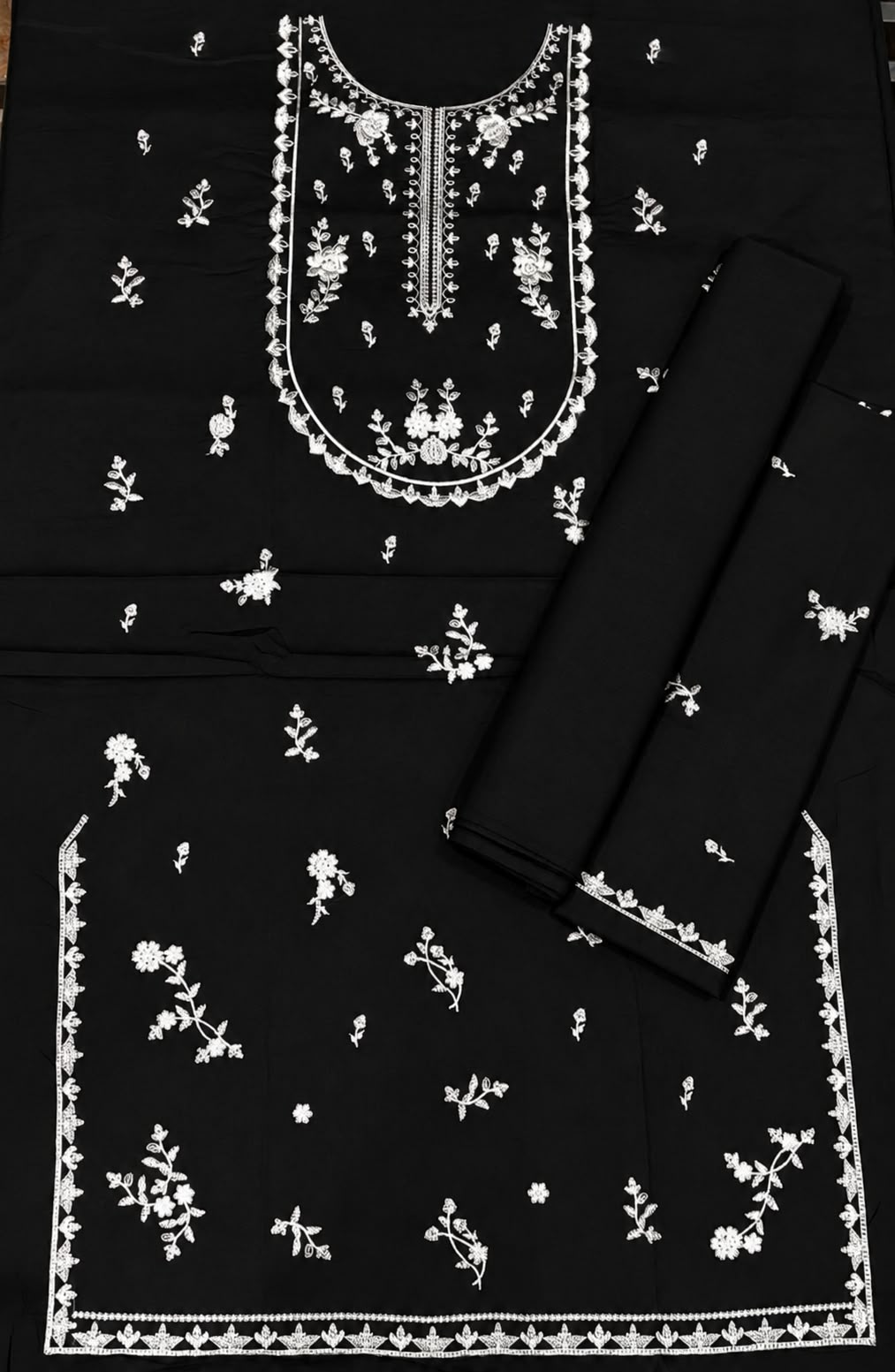 Dhanak Embroidered 2pc - DESIGN 50