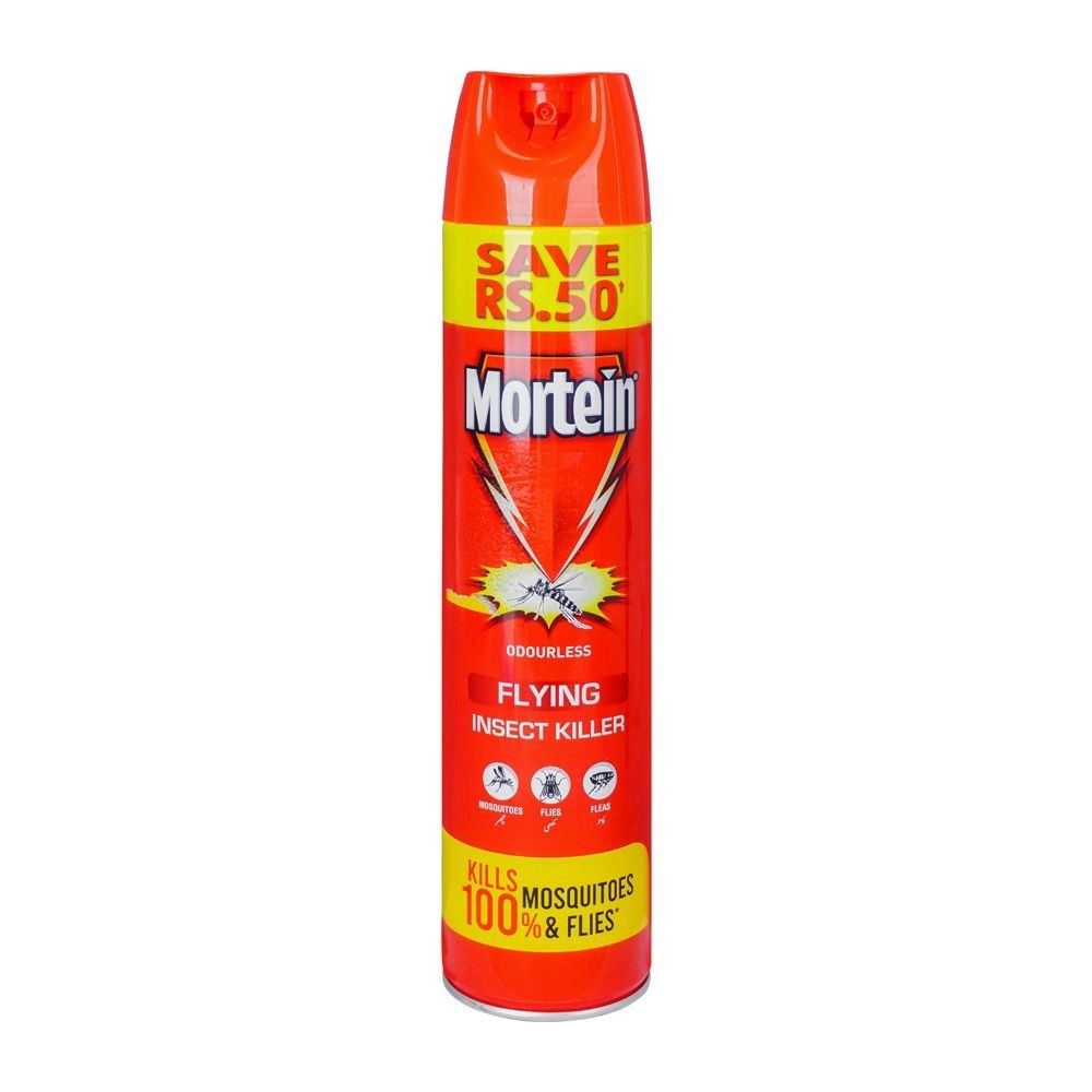 Mortein Insect Killer Spray Oderless Red 550Ml