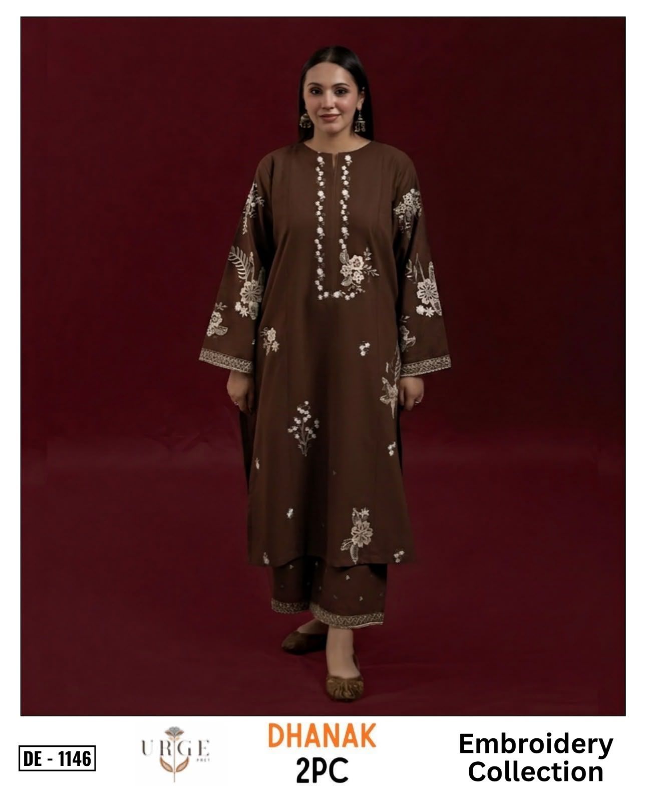 Laam Dhanak Winter 2pc Code Al-1203 - Color 5