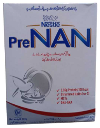 Nan Pre Baby Milk Softpack 200g